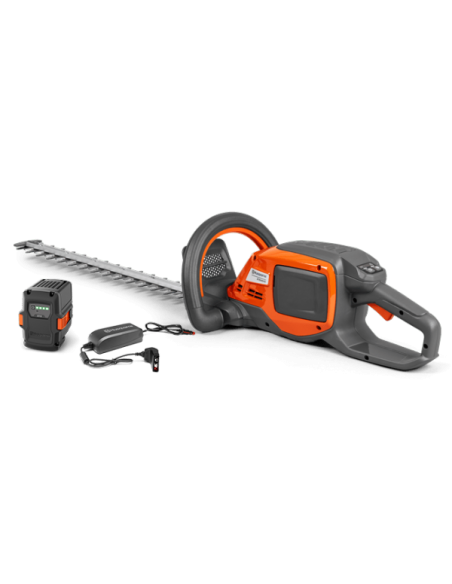Taille-haie à batterie HUSQVARNA 215iHD45 + BLi10 + QC80