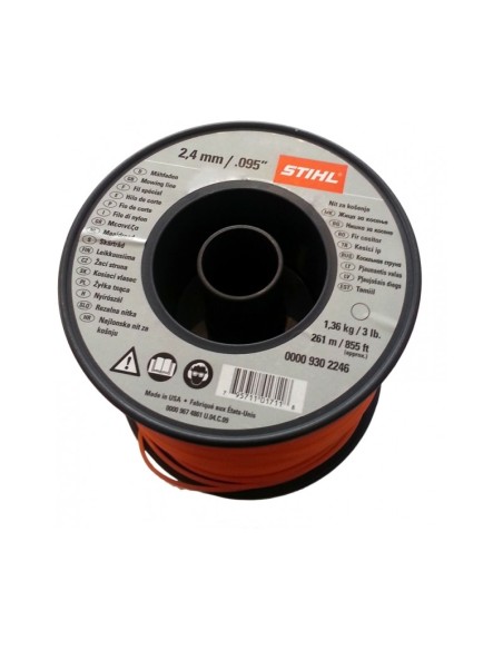 Fil de coupe rond STIHL 2.4mm