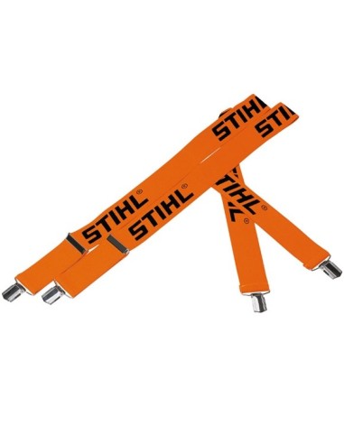 Bretelles oranges STIHL