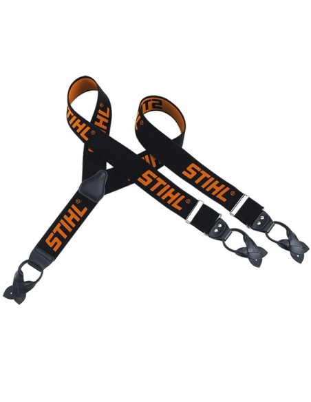 Bretelles noires et oranges STIHL